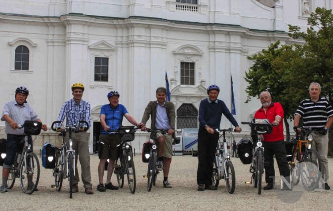 Fahrrad(Männer)Wallfahrt von Passau nach Wien Taunus